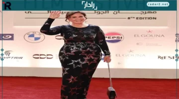 سعر فستان إلهام شاهين الفخم في مهرجان الجونة السينمائي